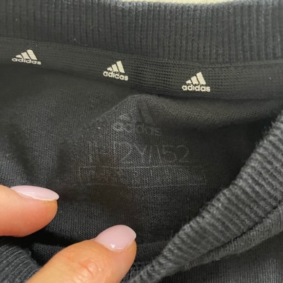 Adidas Black T-Shirt Kids - Picture 2 of 3